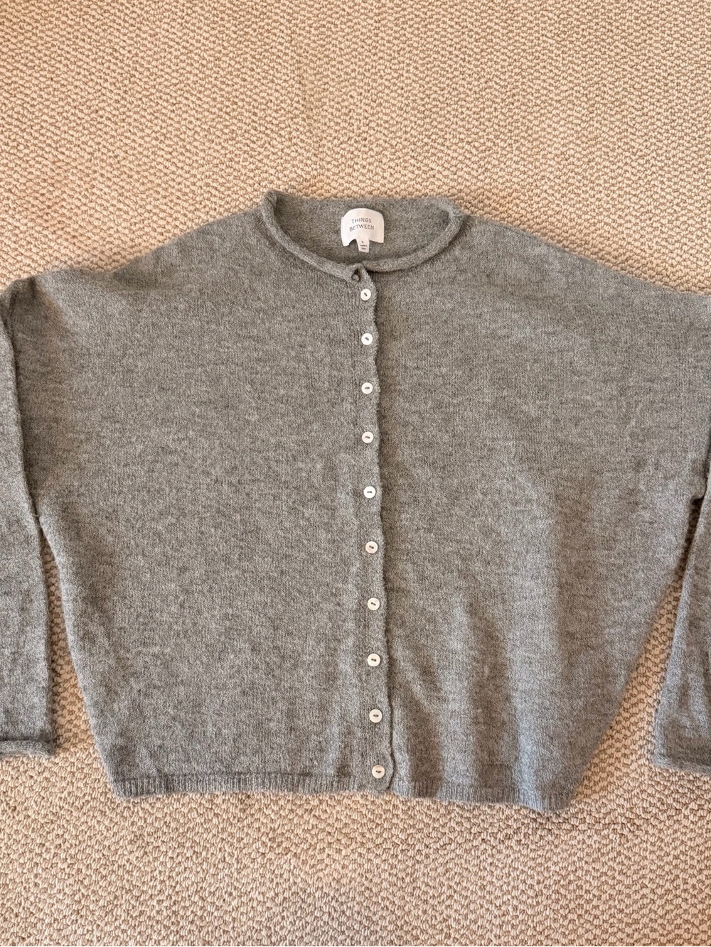 Thing Between Grey Cardigan